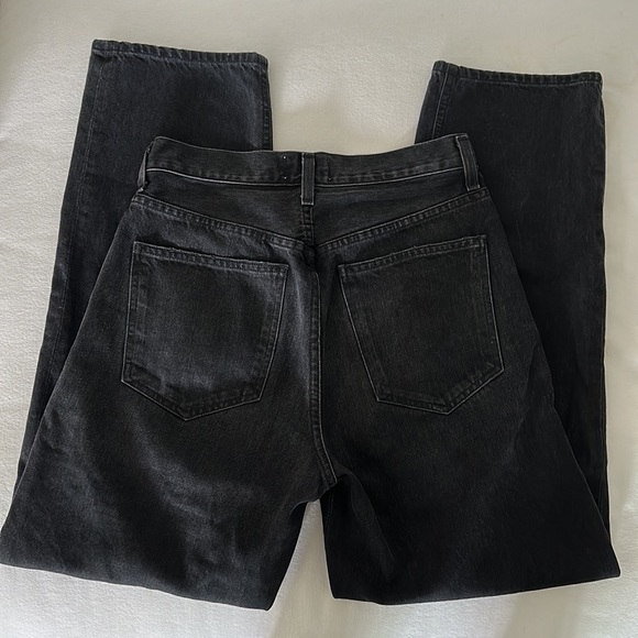 Agolde ‘crisscross’ black jeans - Picture 2 of 6